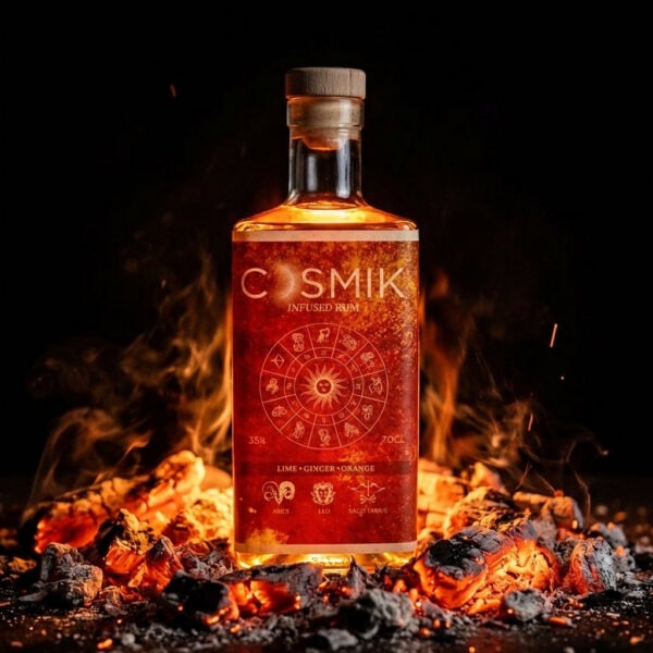 Cosmik Fire Rum (Lime, Ginger, Orange)