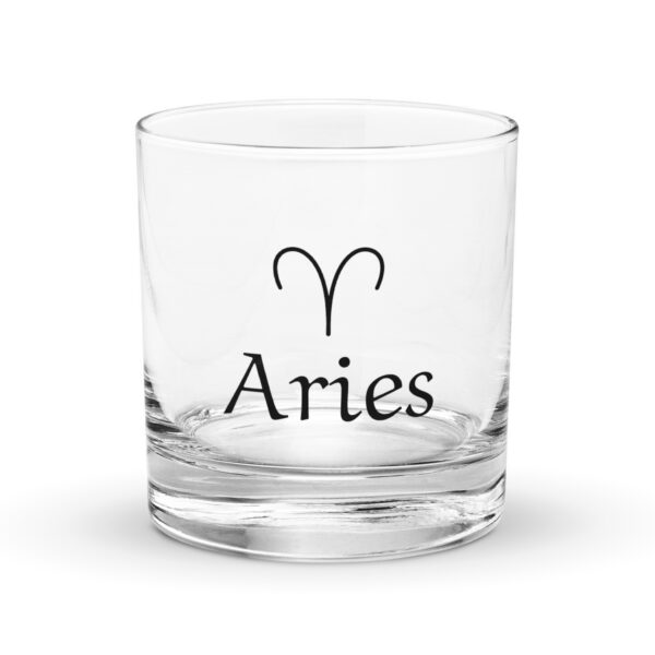 Aries Rocks glass